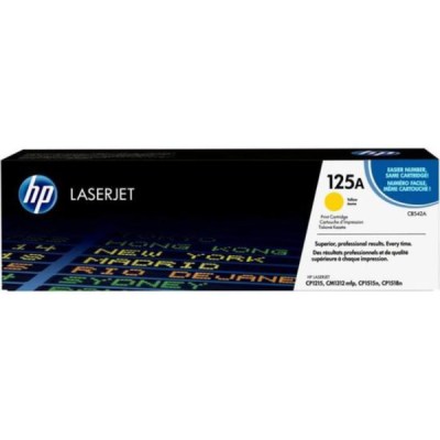 HP 125A (CB542A) - Jaune - Original